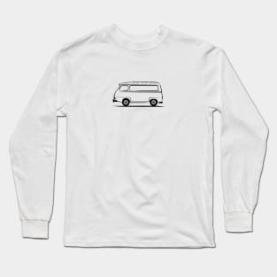 Renault Estafette Black Long Sleeve T-Shirt